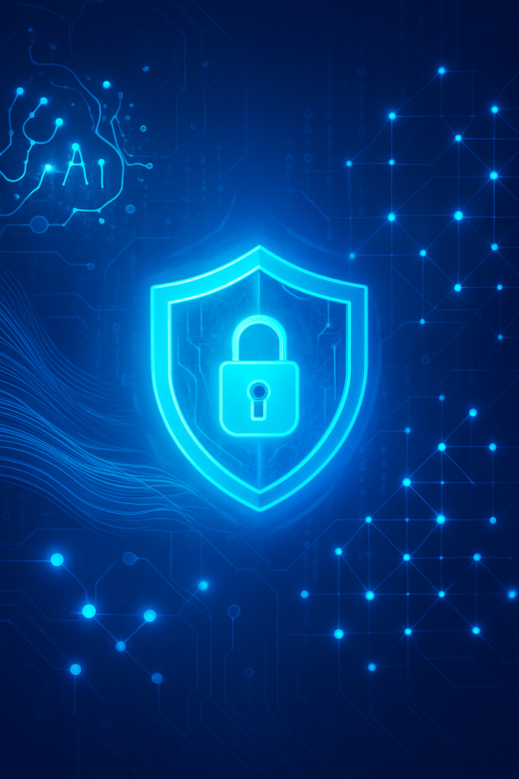 تصویری دیجیتال از مرکز عملیات امنیتی سایبری با فناوری هوش مصنوعی؛ آینده امنیت اطلاعات با رویکرد آریا همراه سامانه در سال ۲۰۲۵