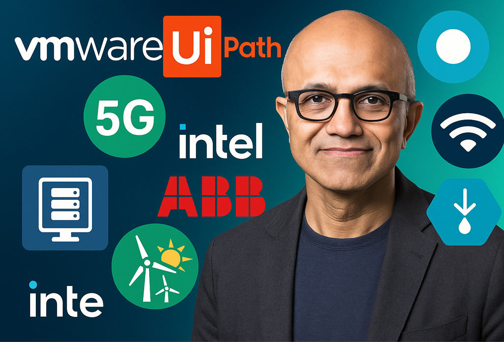 Ten Emerging Technologies and Trends for 2025 Data Centers 1 نمای گرافیکی مرکز داده مدرن با فناوریهای نوظهور و نمودارهای داده