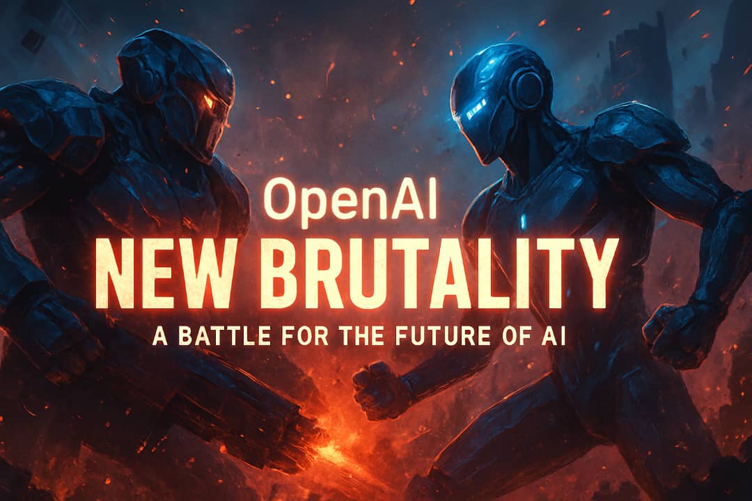 صحنه دادگاه نبردهای حقوقی OpenAI با تکنولوژی هوش مصنوعی و اسناد قانونی